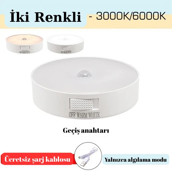 Sensörlü LED Lamba – Karanlıkta Otomatik Aydınlatma!