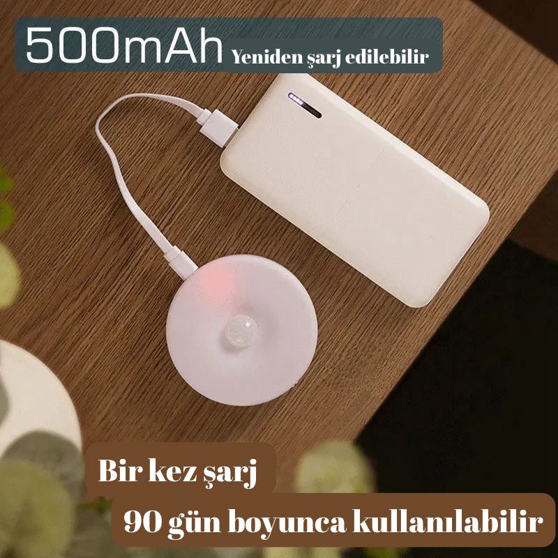 Sensörlü LED Lamba – Karanlıkta Otomatik Aydınlatma!
