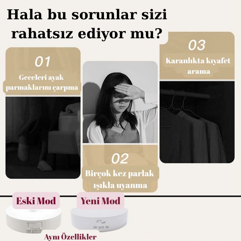 Sensörlü LED Lamba – Karanlıkta Otomatik Aydınlatma!