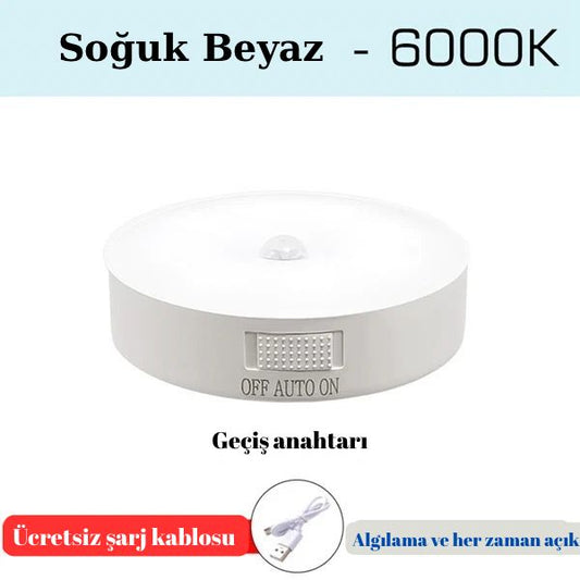 Sensörlü LED Lamba – Karanlıkta Otomatik Aydınlatma!