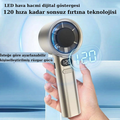 Taşınabilir El Fanı- Mini, Hafif ve Güçlü