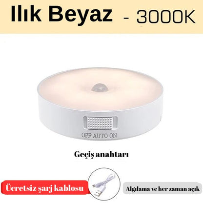 Sensörlü LED Lamba – Karanlıkta Otomatik Aydınlatma!