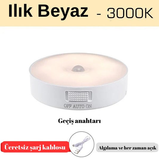 Sensörlü LED Lamba – Karanlıkta Otomatik Aydınlatma!