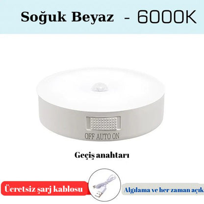 Sensörlü LED Lamba – Karanlıkta Otomatik Aydınlatma!